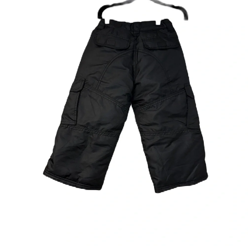 Boys sz 5 Trendy Black Ski snow board Pants warm cozy
